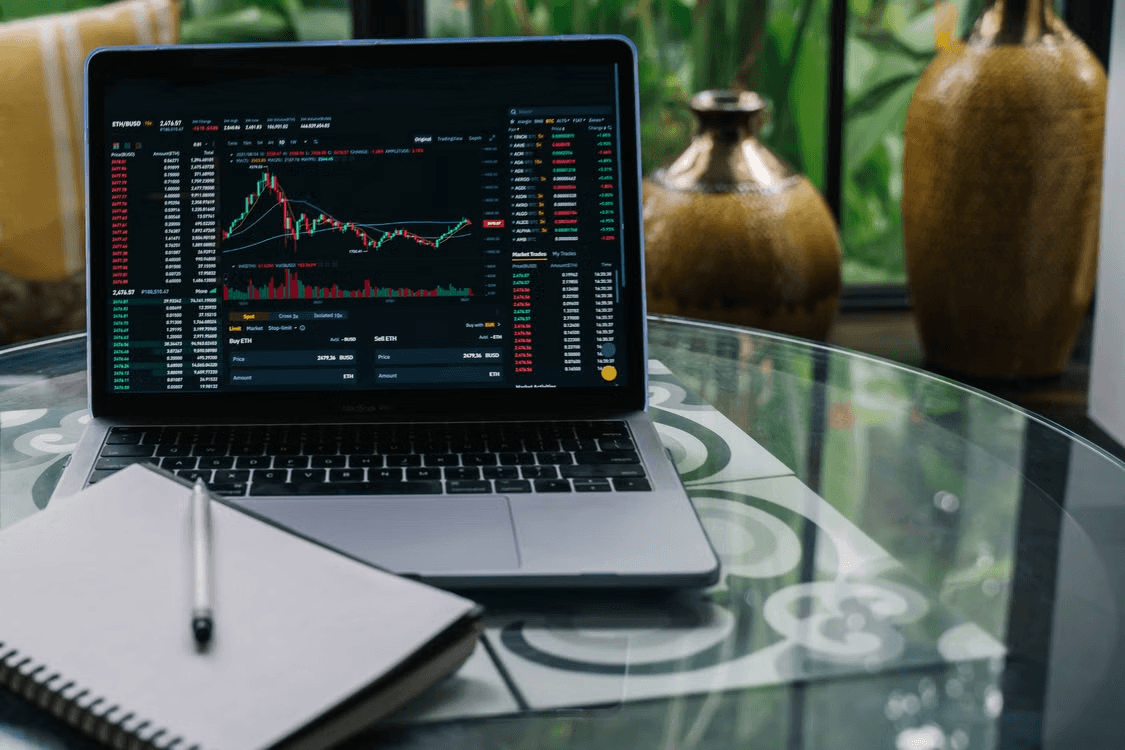 Volatile chart showing fluctuating markets that can be an unreliable store of value