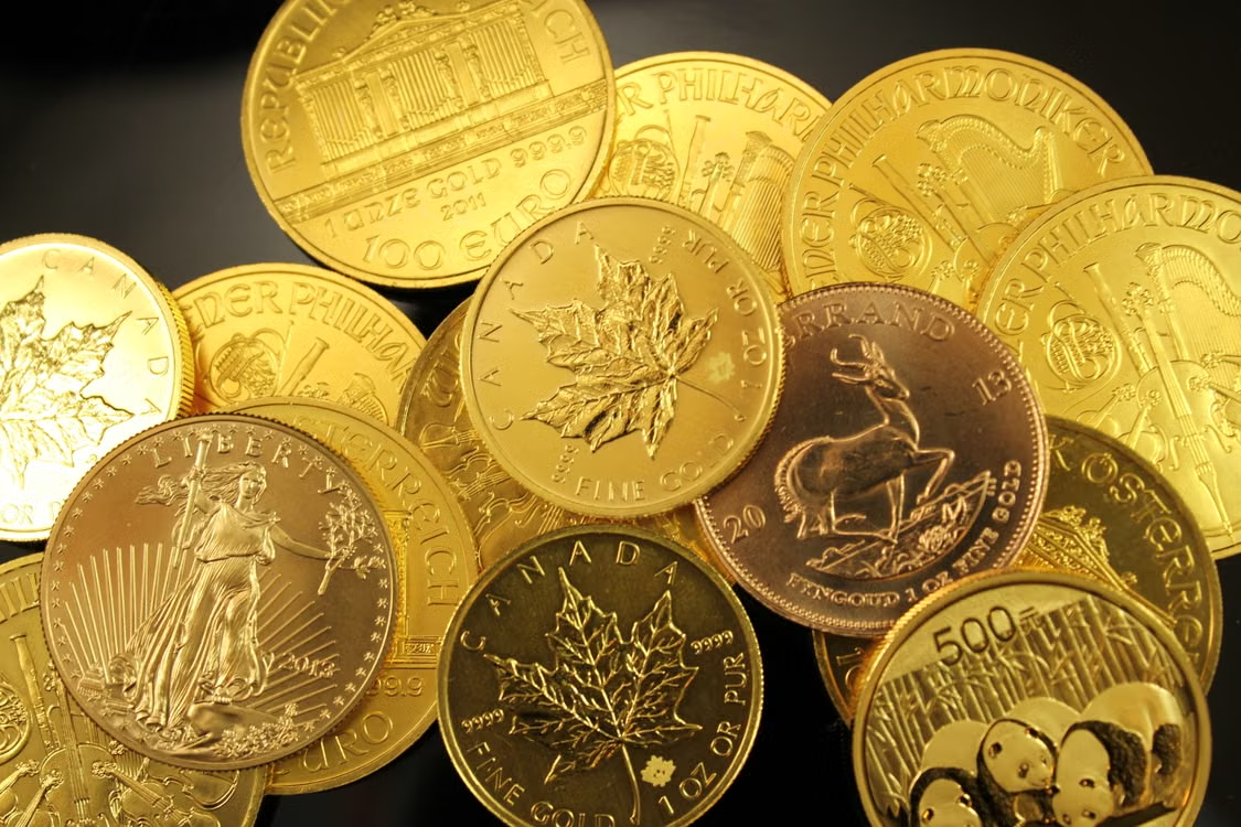 Government-minted gold bullion coins